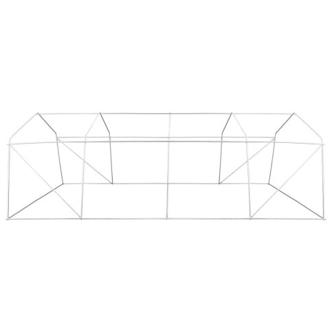 SZKLARNIA TUNEL OGRODOWY 300x600x200CM PE KONSTRUKCJA STAL ZIELONY