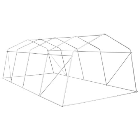 SZKLARNIA TUNEL OGRODOWY 300x600x200CM PE KONSTRUKCJA STAL ZIELONY