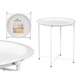 Stoliki Składana WR4405.1 Biały 46,8 x 50,2 x 46,8 cm (4 Sztuk)