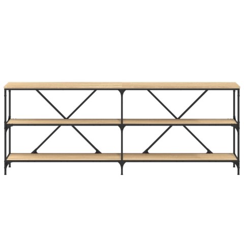 Stolik konsolowy, dąb sonoma, 200x30x75 cm