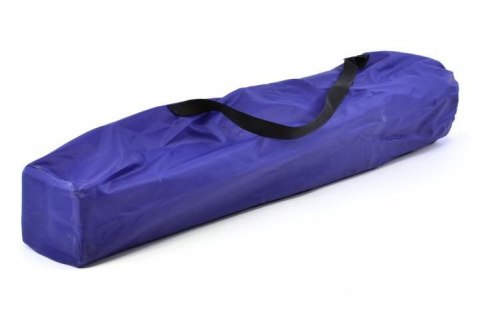 Zestaw 2 składanych krzeseł Divero Deluxe niebiesko-szare