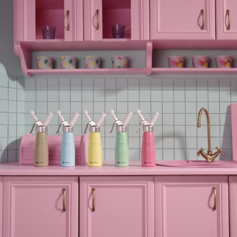 Syfon do bitej śmietany Kurt Scheller Niebieski 0,5 L - Hendi 975862