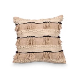 Poduszka 4739 Czarny Naturalny 45 x 15 x 45 cm (6 Sztuk)