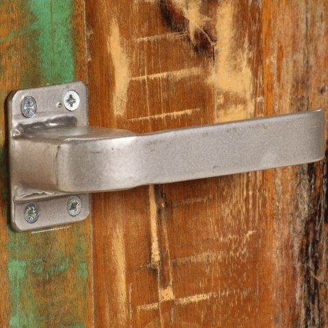 Szafka nocna, 50x30x50 cm, lite drewno odzyskane