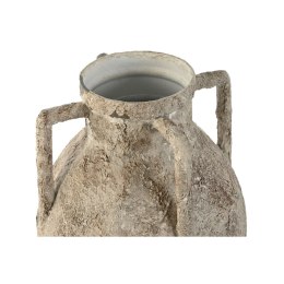 Wazon Home ESPRIT Biały Metal 21 x 21 x 37,5 cm