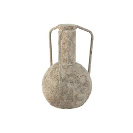 Wazon Home ESPRIT Biały Metal 23 x 23 x 35,5 cm