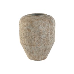 Wazon Home ESPRIT Biały Metal 31,5 x 31,5 x 38,5 cm