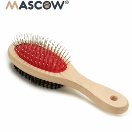 Szczotka dla Psów Mascow AR1807082 Brązowy Czarny Czerwony 7 x 22,5 x 5 cm (12 Sztuk)