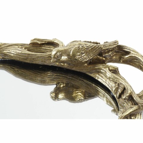 Taca DKD Home Decor Lustro Złoty Żywica Ptaki (45 x 27 x 3,7 cm) Taca DKD Home Decor Lustro Złoty Żywica Ptaki (45 x 27 x 3,7 cm)
