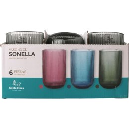 Szklanka wody Santa Clara Sonella Kolor Zielony 430 ml (36 Sztuk)