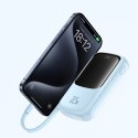 Power bank 10000mAh Qpow Pro+ 22.5W USB-C - niebieski