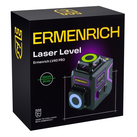Poziomica laserowa Ermenrich PRO LV40