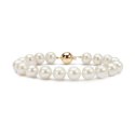 Gold bracelet BZN6686 - Freshwater pearls