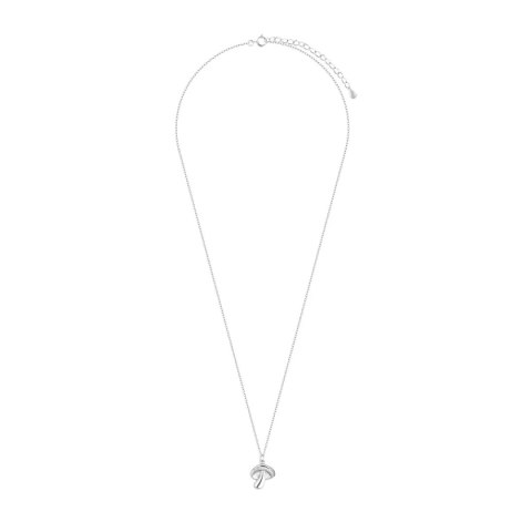 Rhodium plated silver necklace NSC6659 - Zirconia