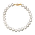 Silver bracelet BSN6688 - Freshwater pearls