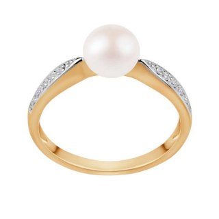 Złoty pierścionek PXD6698 - Diament