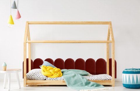 Panel Tapicerowany Bordowy 30cm