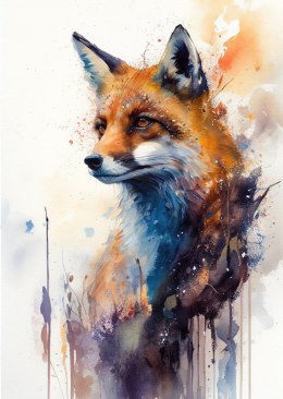 Plakat Lis Na Malunku