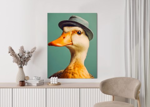 Plakat Kaczka Z Kapeluszem