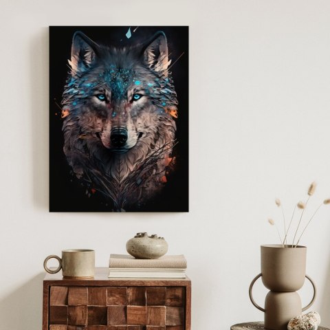 Plakat Magiczny Wilk