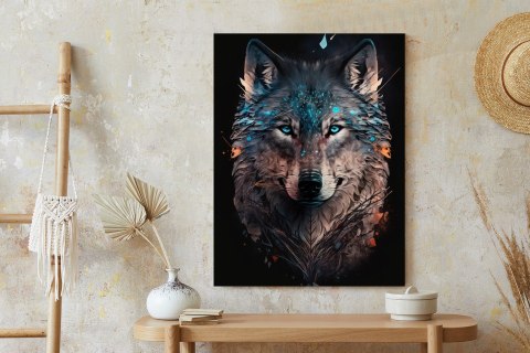 Plakat Magiczny Wilk