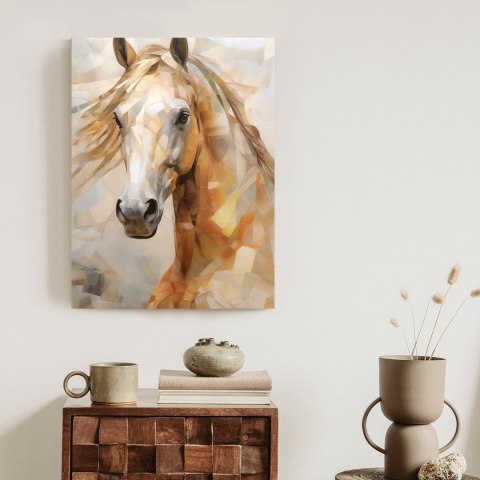 Plakat Olejny Portret Konia