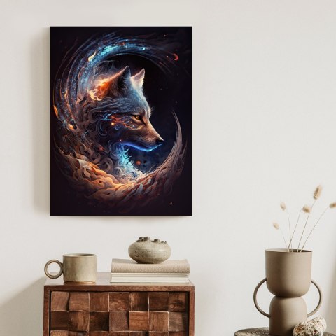 Plakat Wilk W Ciemnościach