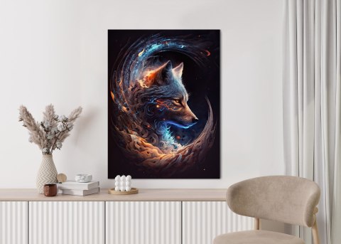 Plakat Wilk W Ciemnościach