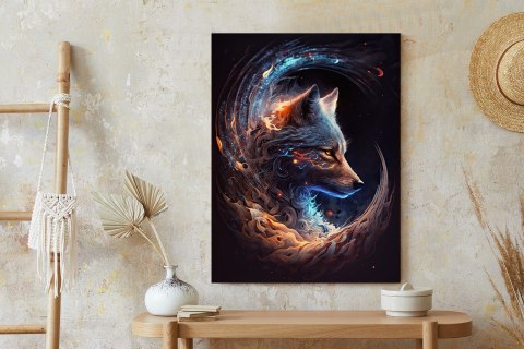 Plakat Wilk W Ciemnościach