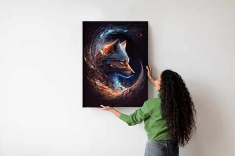 Plakat Wilk W Ciemnościach