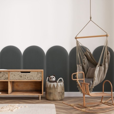 Panel Tapicerowany Magic Velvet Grafitowy 30cm