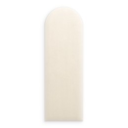 Panel Tapicerowany Magic Velvet Kremowy 20cm