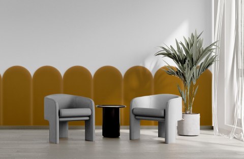 Panel Tapicerowany Magic Velvet Miodowy 30cm