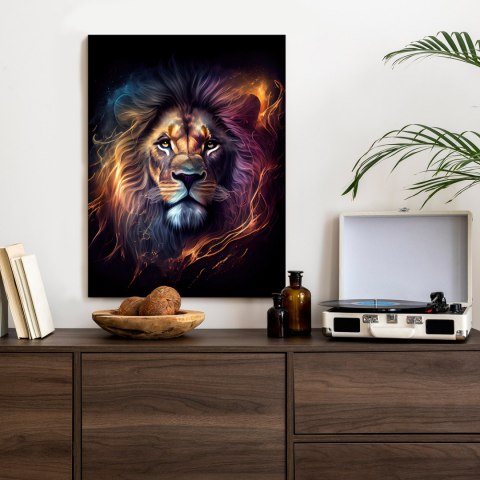 Plakat Magiczny Portret Lwa