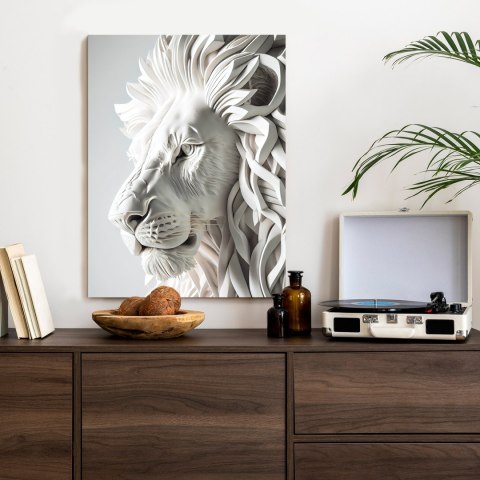 Plakat Rzeźba Białego Lwa
