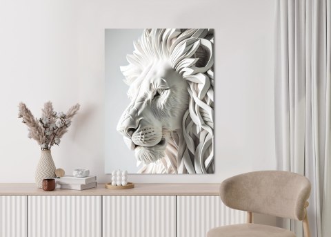 Plakat Rzeźba Białego Lwa