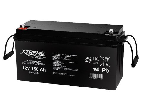 82-225# Akumulator żelowy 12v/150ah xtreme 490x240x165_8 82-225# Akumulator żelowy 12v/150ah xtreme 490x240x165_8