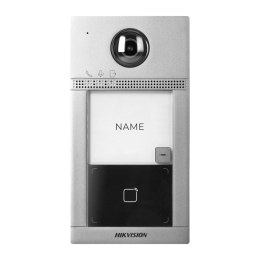 HIKVISION DS-KV8113-WME1(C) metalowa stacja zewnętrzna jednorodzinna Wi-Fi/IP dedykowana do samodzielnej pracy lub do współpracy