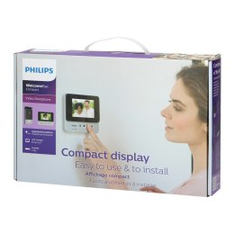 Philips WelcomeEye Compact, Zestaw wideodomofonowy, bezsłuchawkowy, kolor, LCD 4,3