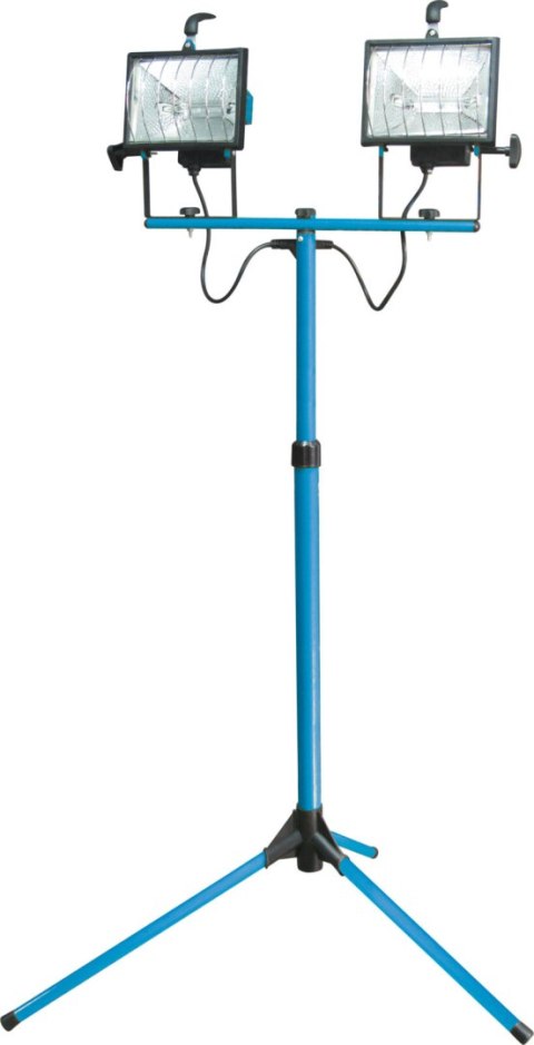 66157 Lampa halogenowa podwójna na statywie 2x500 W Mega 66157 Lampa halogenowa podwójna na statywie 2x500 W Mega