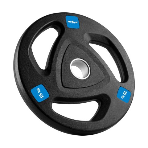Obciążenie żeliwne olimpijskie gumowane zestaw 2x15kg, otwór 51mm , REBEL ACTIVE Obciążenie żeliwne olimpijskie gumowane zestaw 2x15kg, otwór 51mm , REBEL ACTIVE