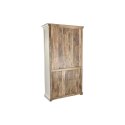 Ekspozytor stojący DKD Home Decor 110 x 45 x 200 cm Szkło Aluminium Drewno mango