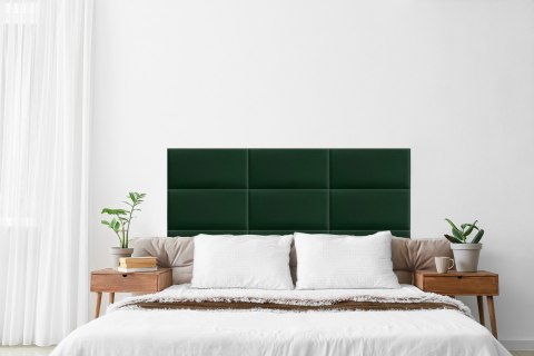 Panel Tapicerowany Butelkowa Zieleń