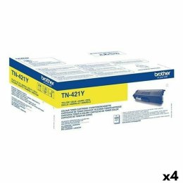 Toner Brother DCP Żółty (4 Sztuk)