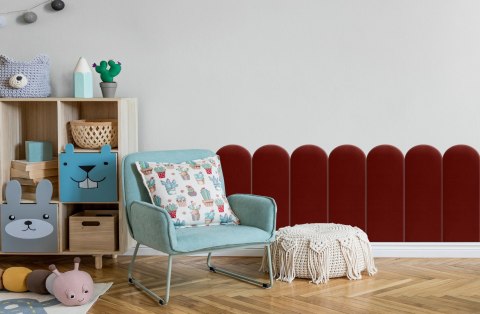 Panel Tapicerowany Bordowy 20cm