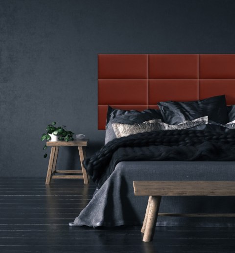 Panel Tapicerowany Bordowy