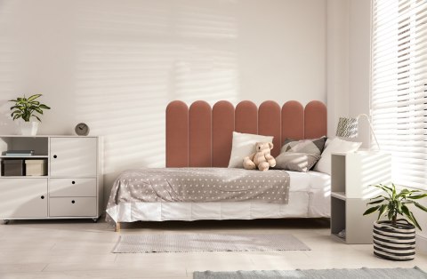 Panel Tapicerowany Brudny Róż 20cm