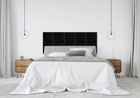 Panel Tapicerowany Czarny