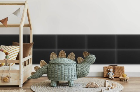 Panel Tapicerowany Eko Skóra Grafitowy