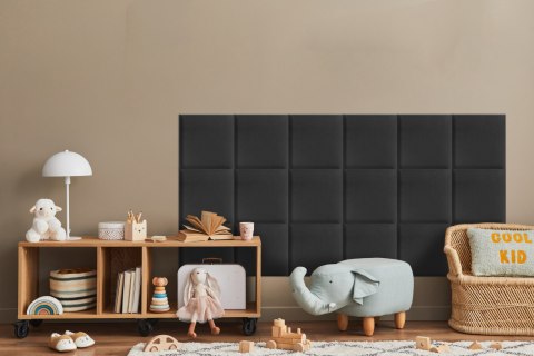 Panel Tapicerowany Grafitowy